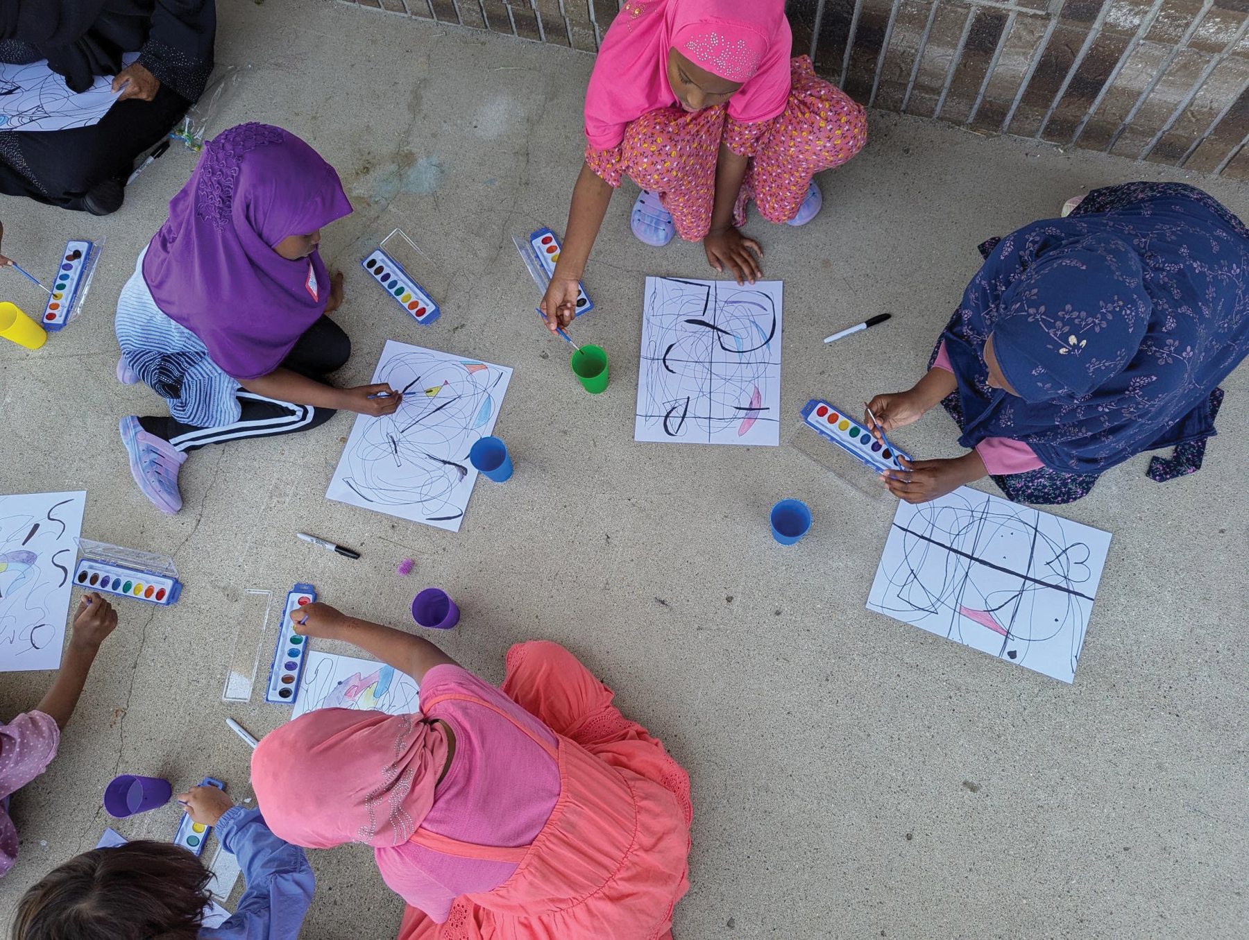 Children at Jasmin Child Care and Preschool in Fargo