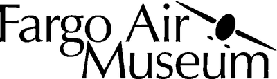 Fargo Air Museum logo with stylized aircraft silhouette