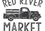 Red River Market logo with a vintage pickup truck illustration