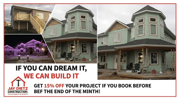 Jay Dietz Construction advertisement