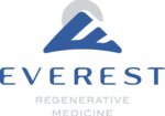 Everest Regenerative Medicine logo with a stylized mountain icon