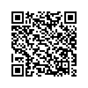 Black and white QR code
