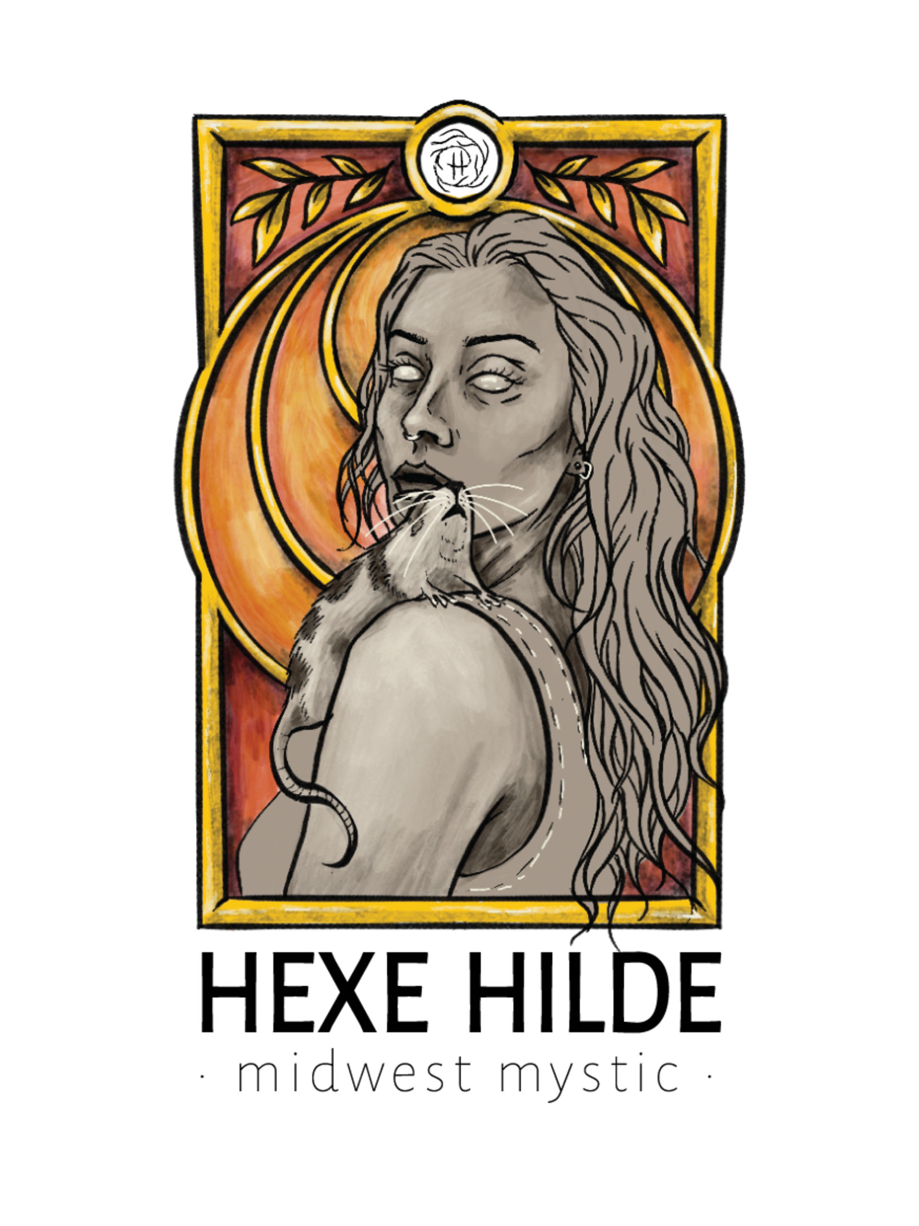 Hexe Hilde artwork by Kalohe Designs