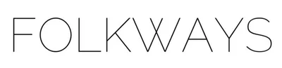 Folkways wordmark in thin sans-serif lettering