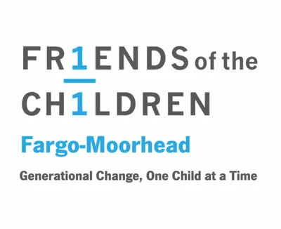 Friends of the Children Fargo-Moorhead logo with tagline Generational Change, One Child at a Time