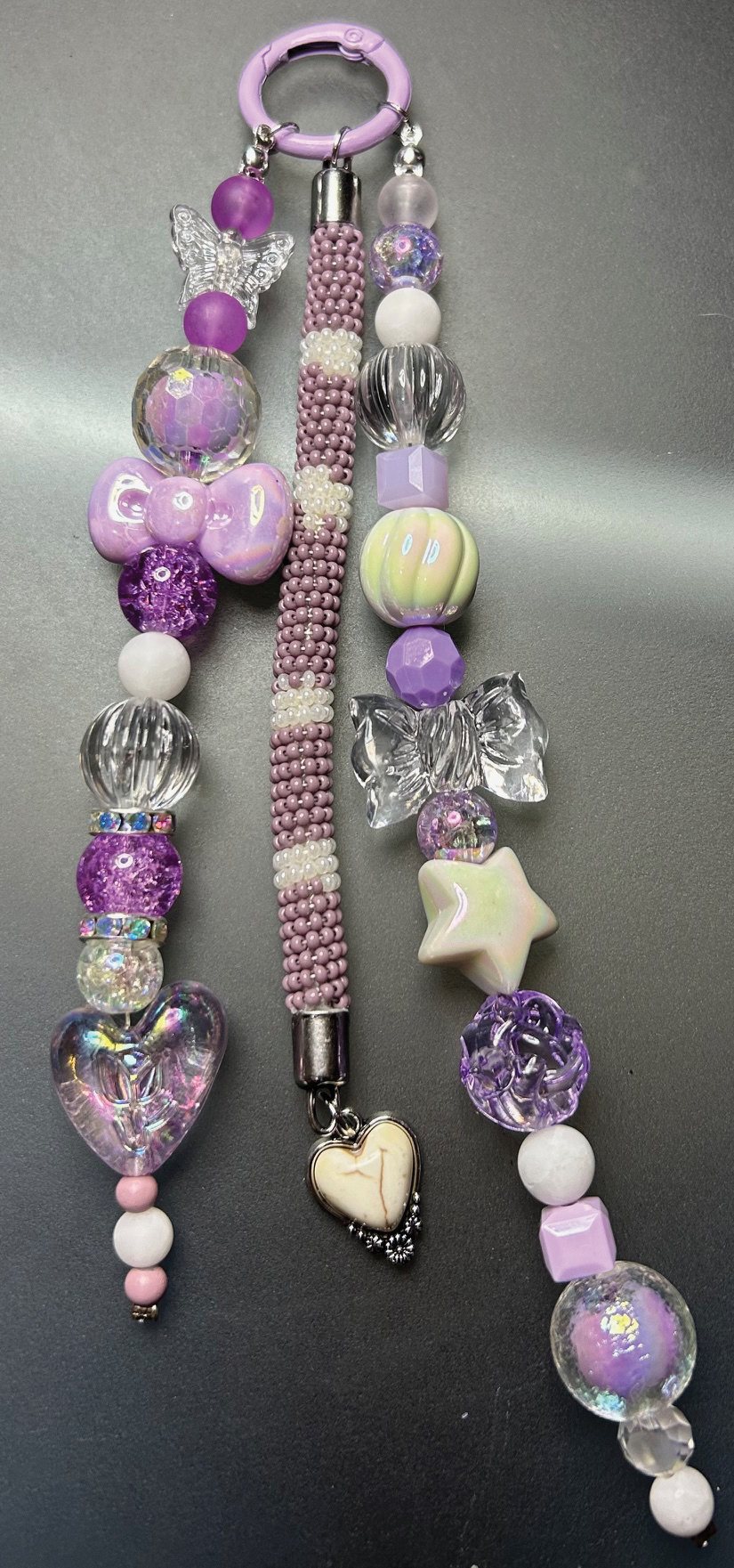 Hand-beaded piece from Mahto Creations