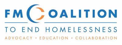 FM Coalition to End Homelessness logo with tagline Advocacy Education Collaboration