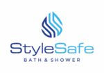 StyleSafe Bath & Shower logo with blue wave icon
