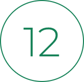 Number 12 inside a green circle