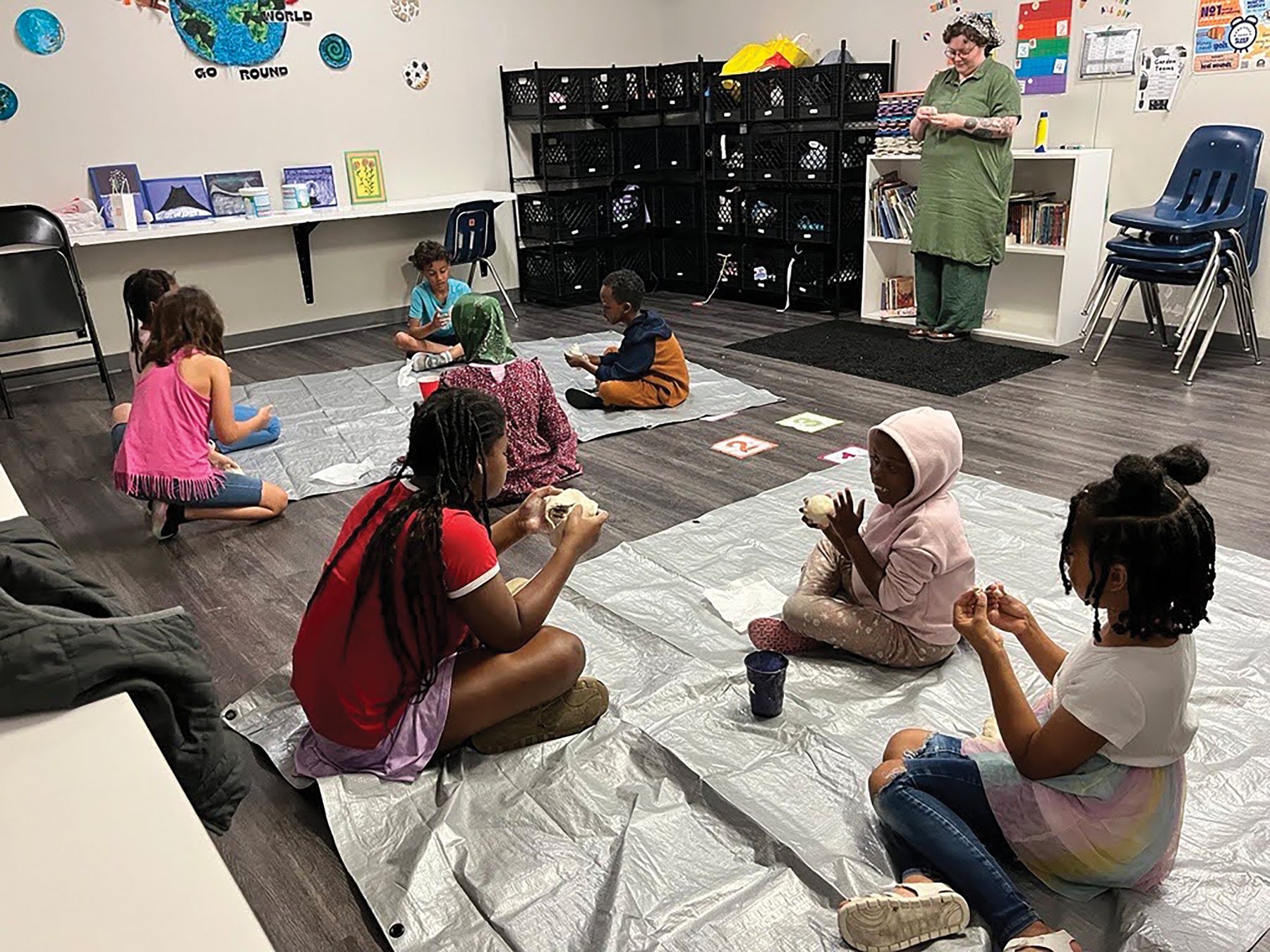 Children at Jasmin Child Care and Preschool in Fargo