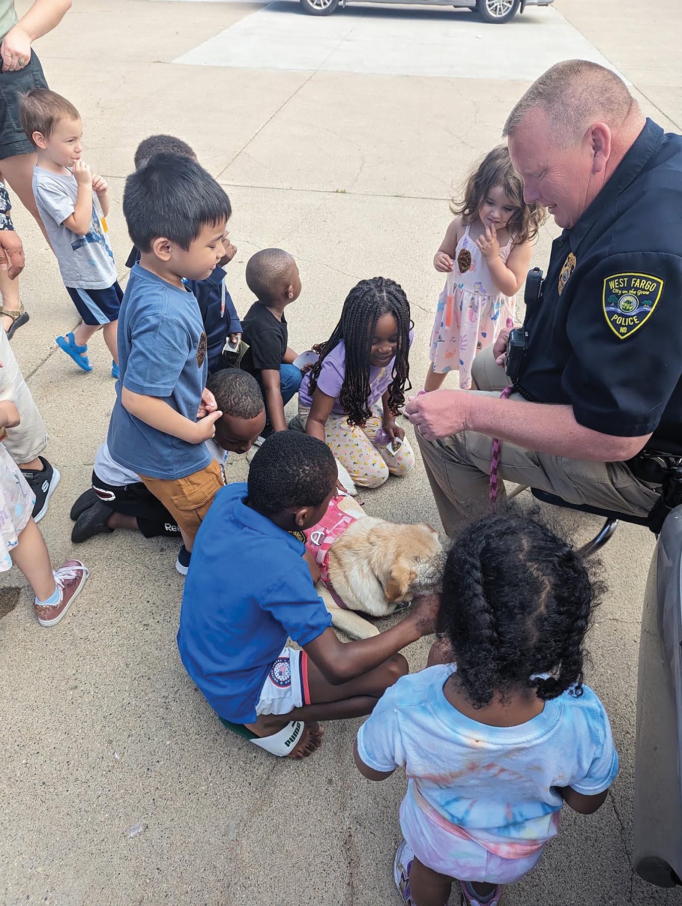 Children at Jasmin Child Care and Preschool in Fargo