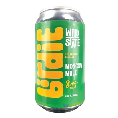 Wild State Moscow Mule THC-infused non-alcoholic canned cocktail, 8mg