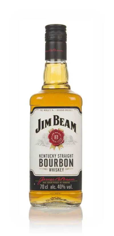 Jim Beam Kentucky Straight Bourbon Whiskey bottle, 70cl 40% vol
