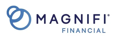Magnifi Financial logo with interlocking blue circles