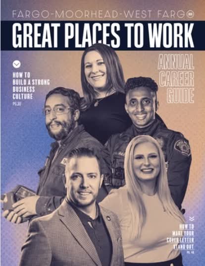 Great Places to Work magazine cover